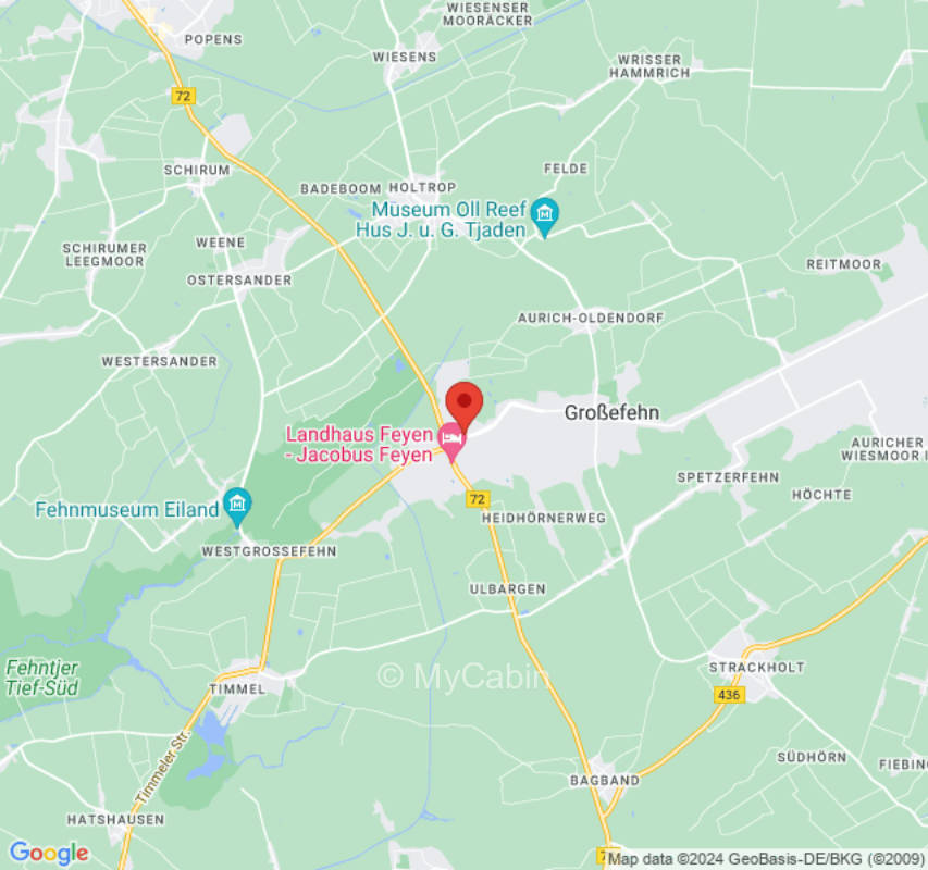 Fehngebiet Ostfriesland mit Naturteich