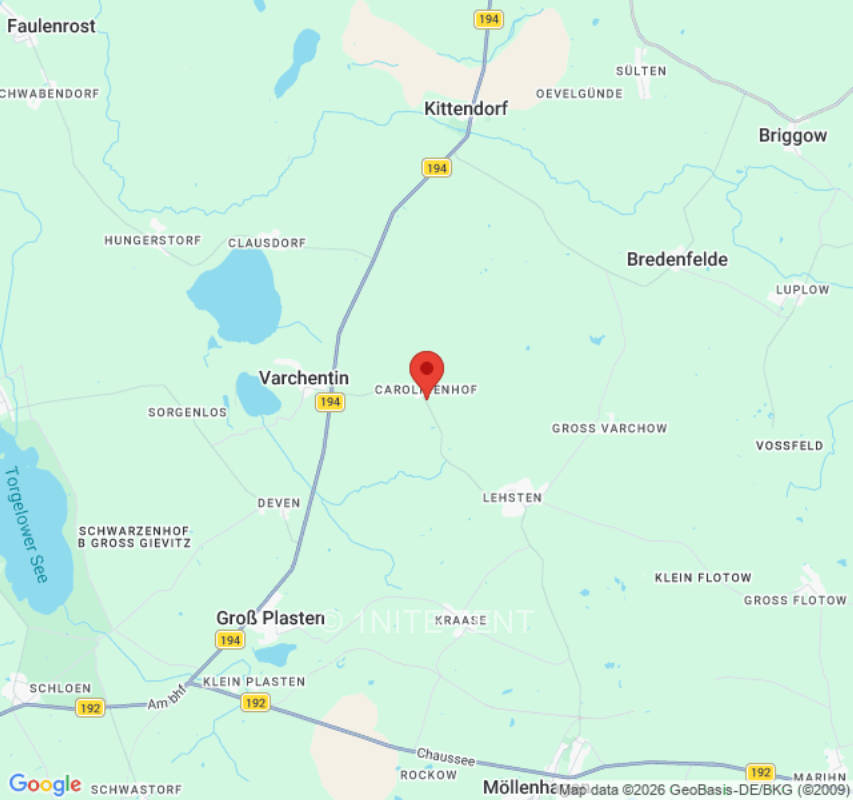 Zeltplatz in Varchentin