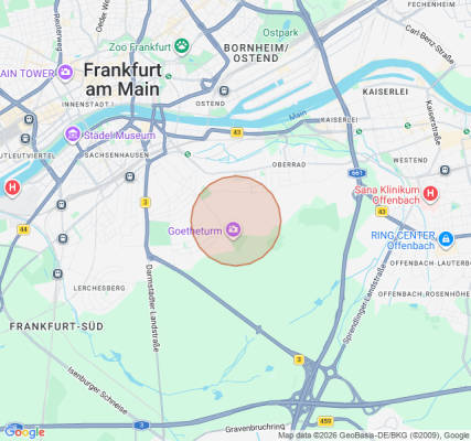 Camping site in Frankfurt am Main