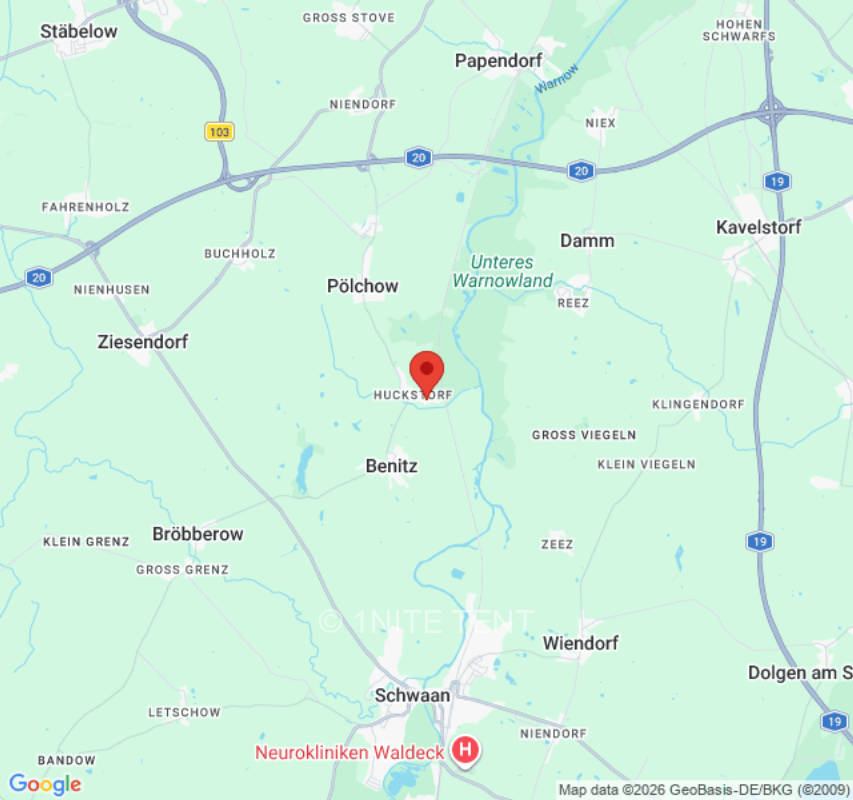 Zeltplatz in Pölchow