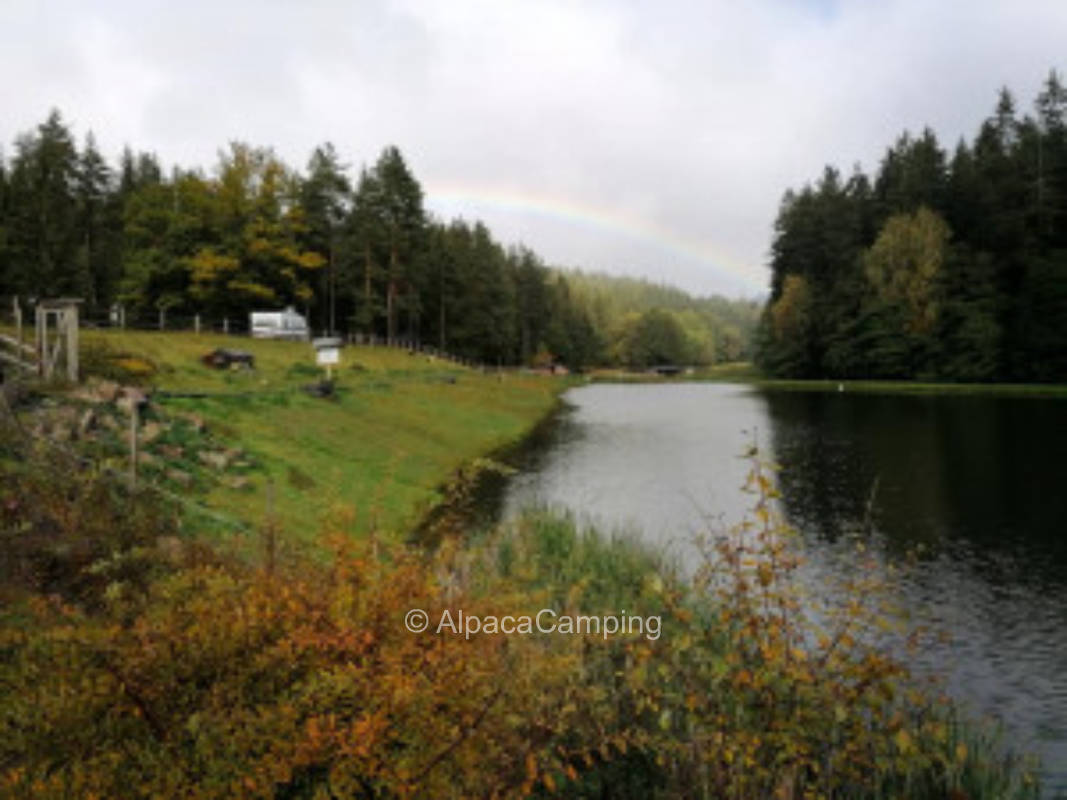 Idyllic pitch with view of the Ebersbach valley #3