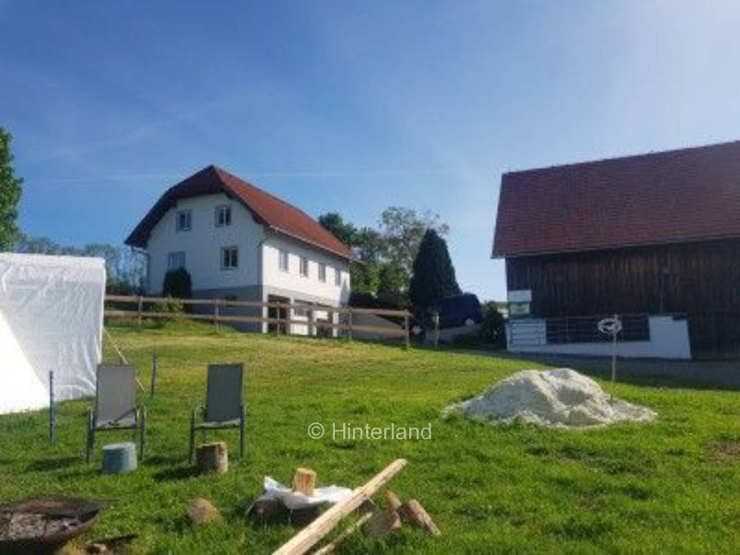 Camping auf der Skill Horse Ranch 