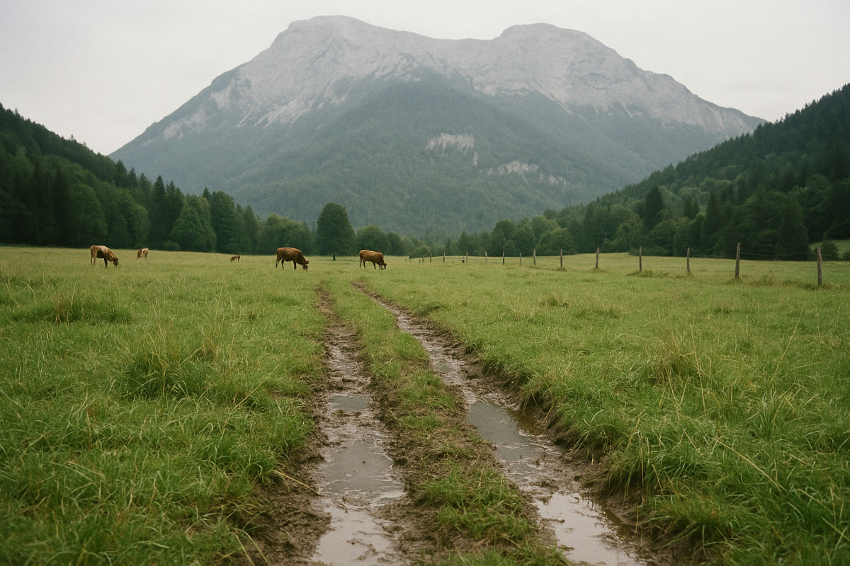The Werdenfelser Land – AI-generated illustrative image