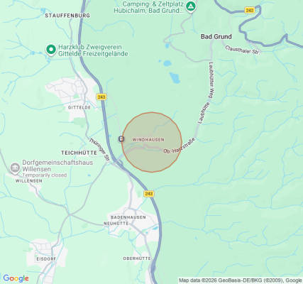 Campsite in Bad Grund (Harz)