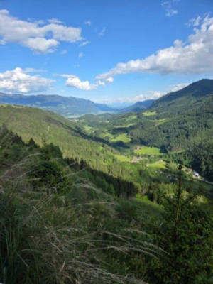 Camp zwischen Wald und Wiese auf über 1200 m
