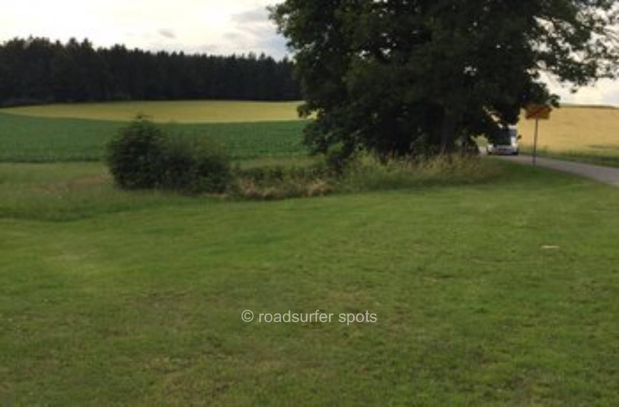 Camping mitten in der Natur