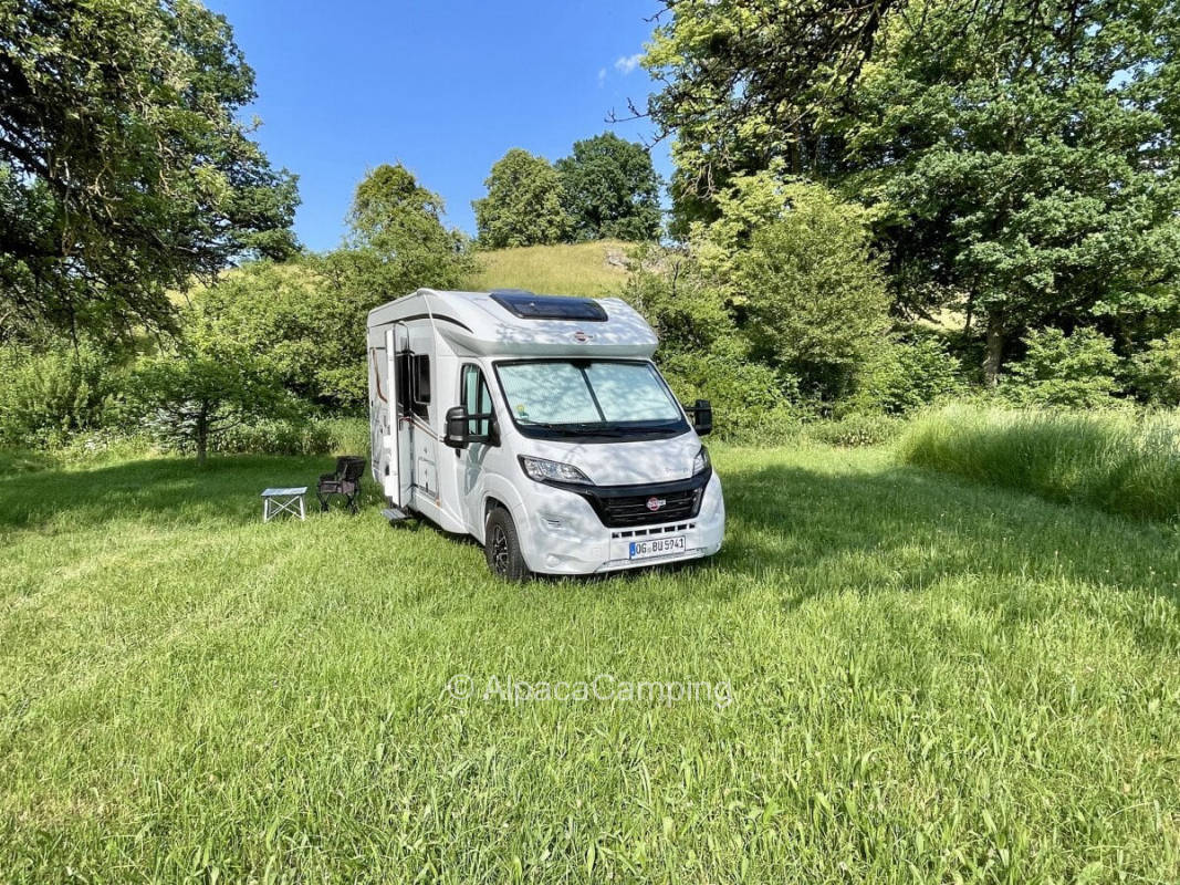 Single parking space at the Usel