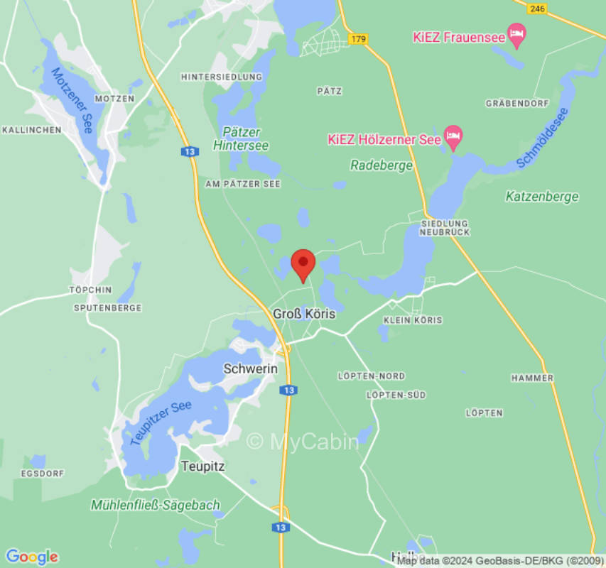 Schattiger Stellplatz am Wald, Groß Köris