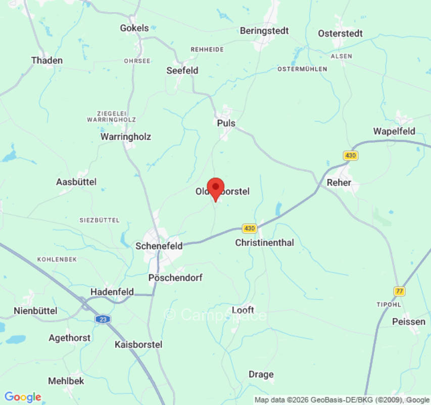 Platz für Zelt, Wohnwagen, Van (Campspace 14494)