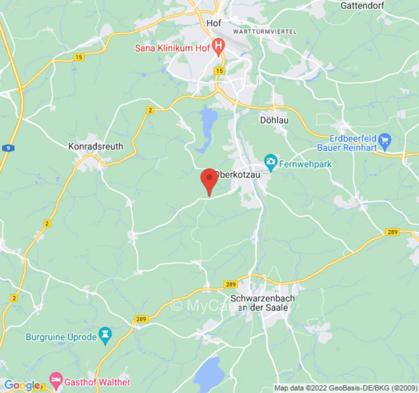 Wiese hinter dem Haus am Feld