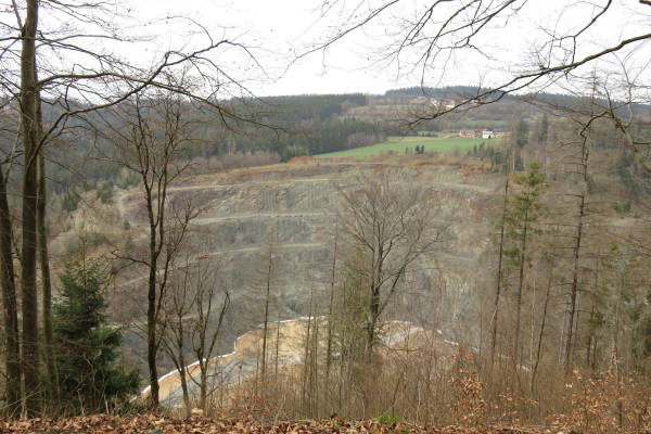Stellplatz mit aussicht an der frankischen linie