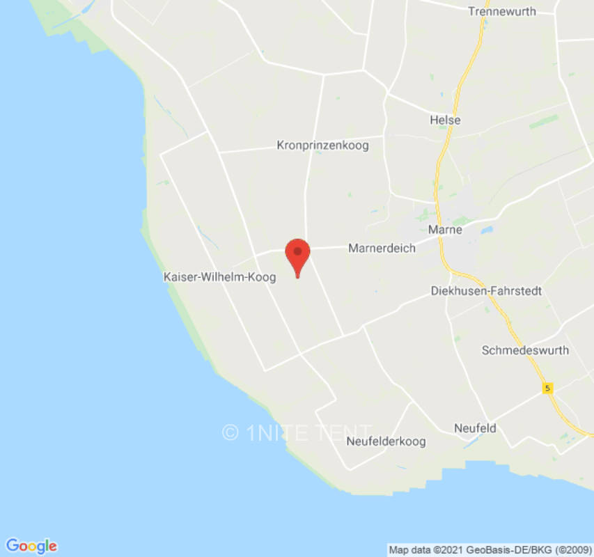 Zeltplatz in Kronprinzenkoog