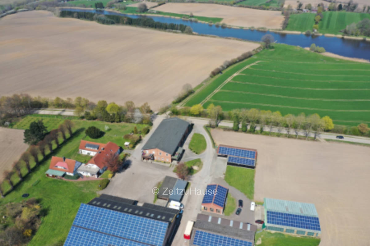 cozy natural pitch on Trenthorst estate