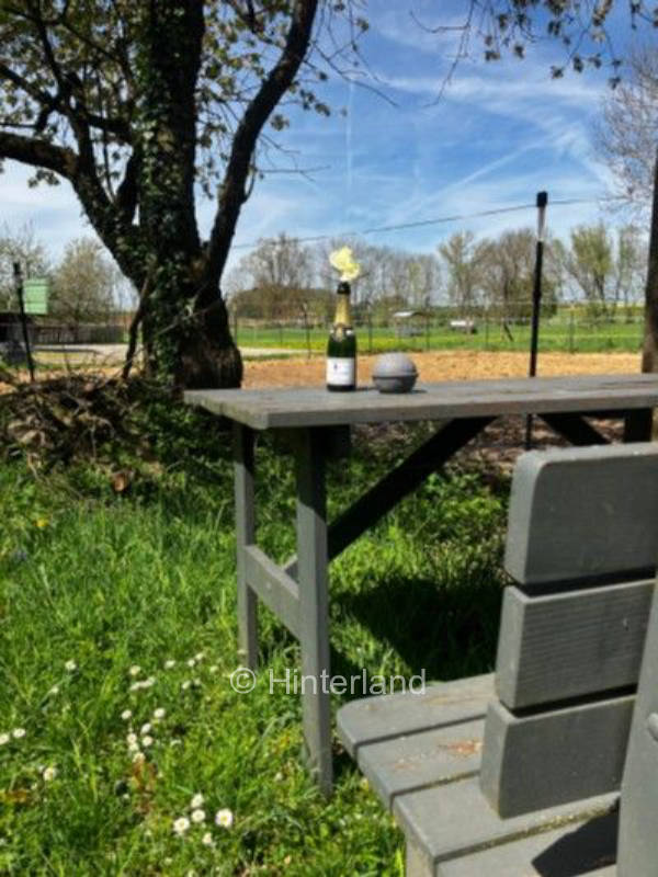 Idylle direkt am Feldrand