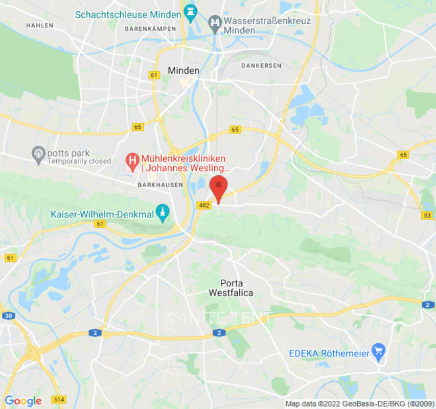 Zeltplatz in Porta Westfalica