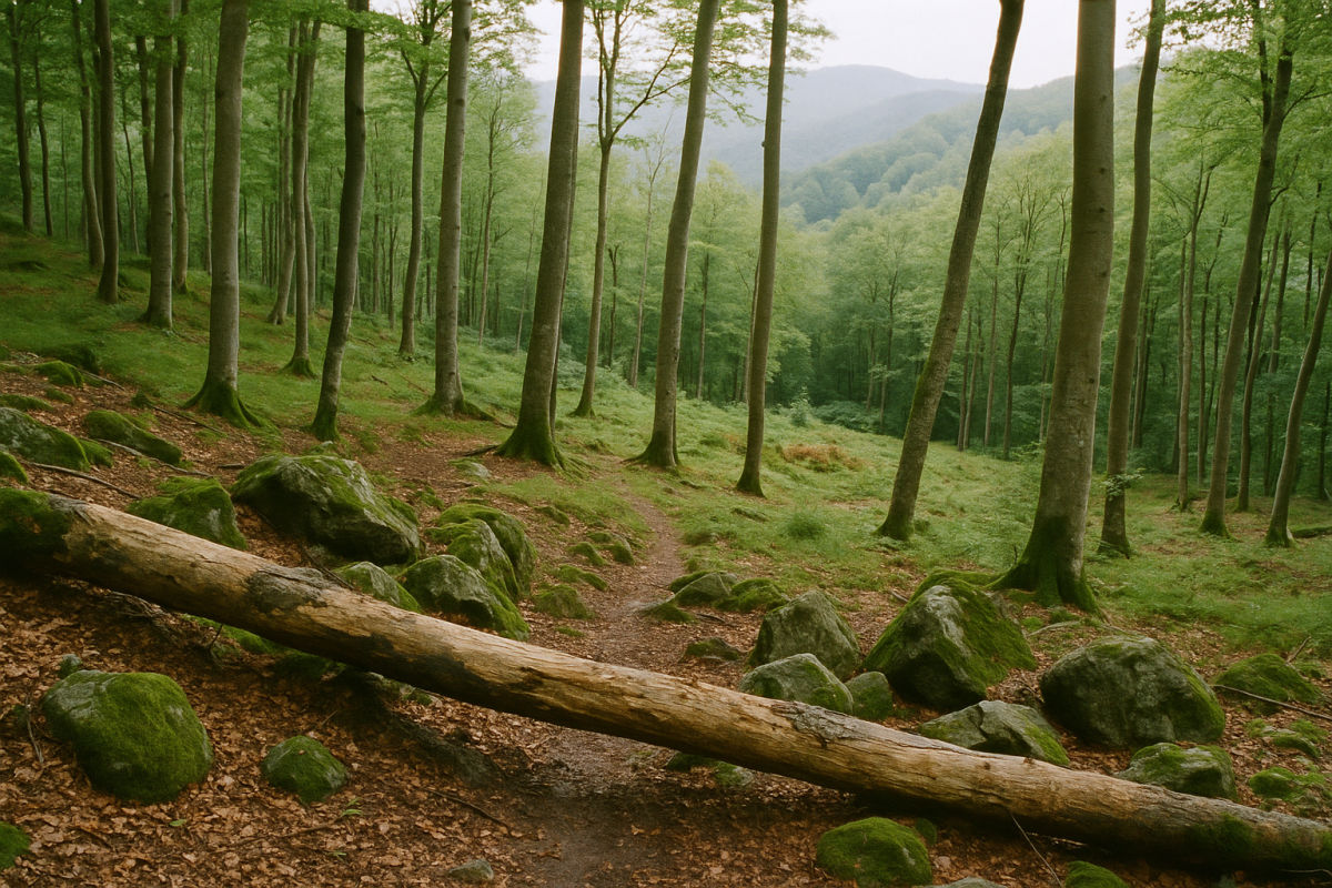 Der Kellerwald – KI-generiertes Symbolbild