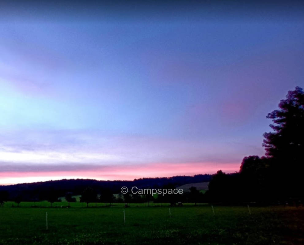 Farm camping near Gerolstein in the Volcanic Eifel