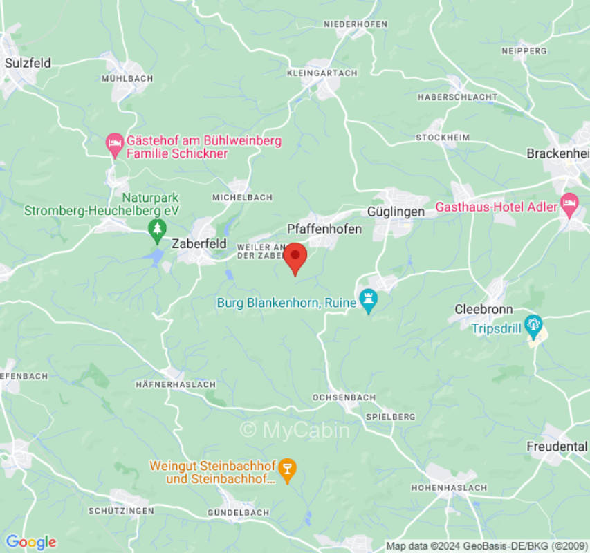 Garten direkt am Naturpark Stromberg mit Vorzügen