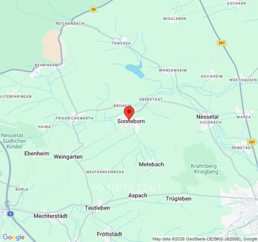 Zeltplatz in Sonneborn