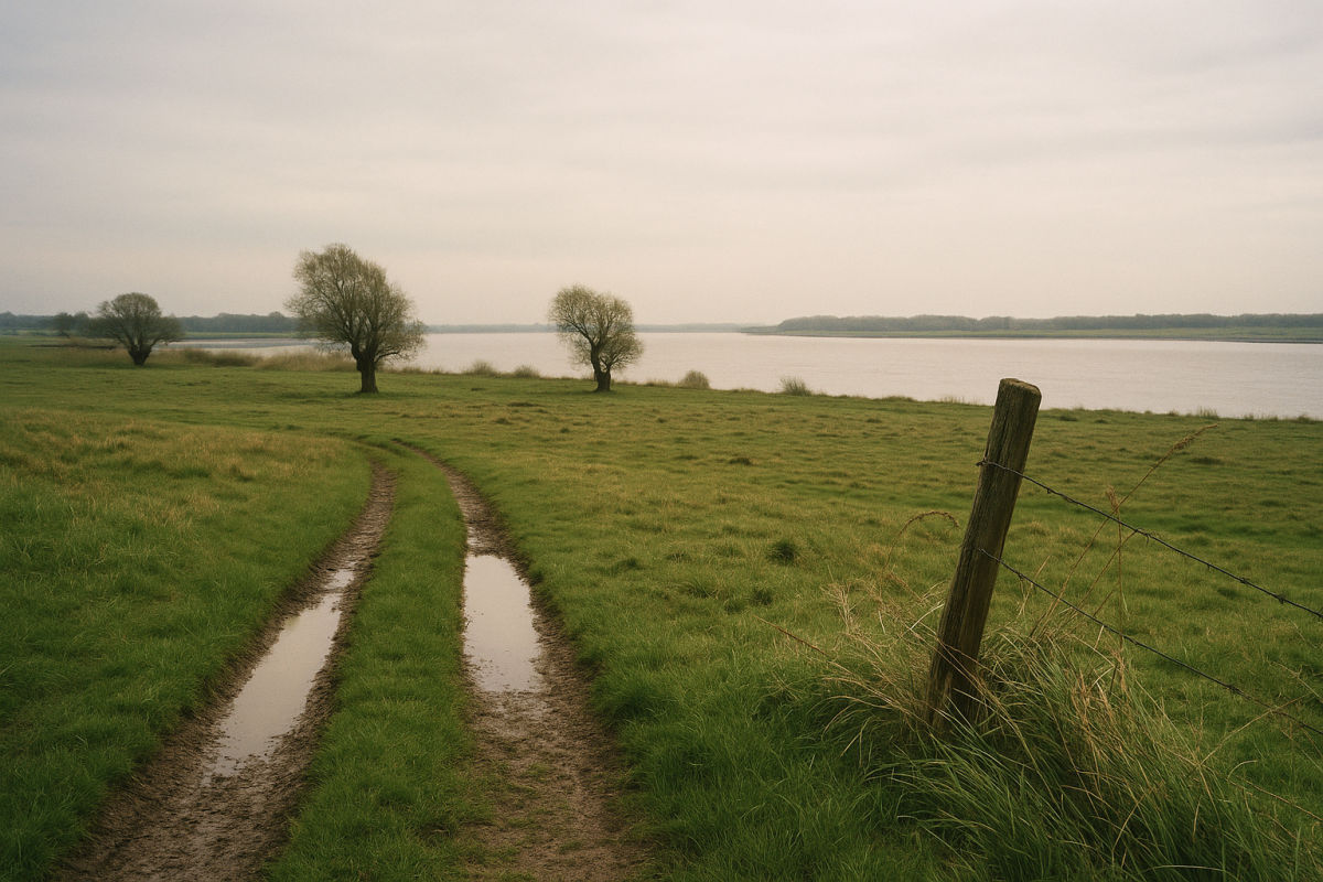 Lower Rhine – AI-generated illustrative image