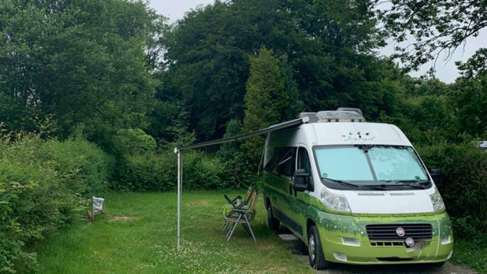 Private pitch for roof tent, caravan, tent, campervan/van (Campspace 28362)