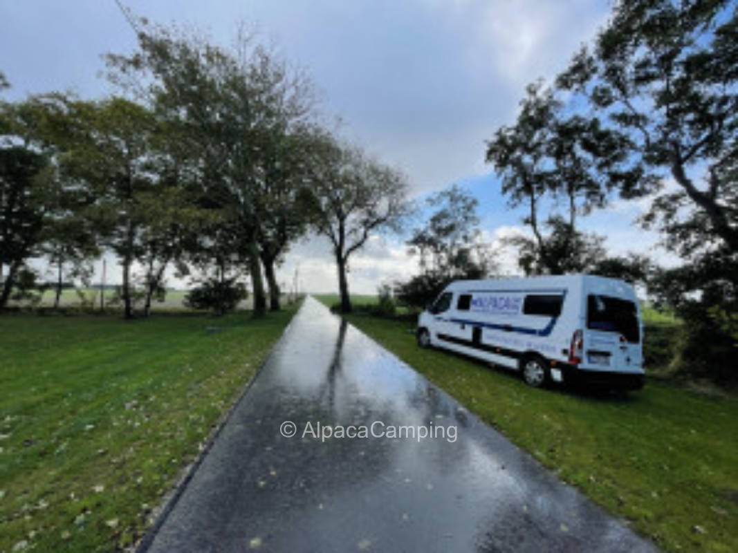 Camping on the farm on the North Sea dike #3