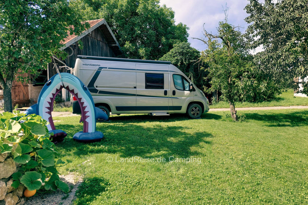 Camping am Hofweiher beim Brunnerhof