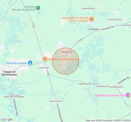 Campsite in Bramstedt
