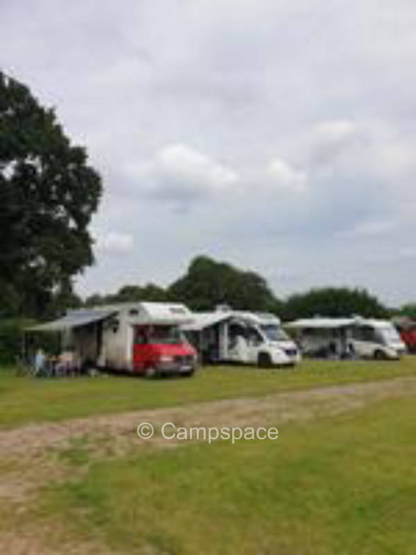 Soesteheim RV park with campground on the river Soeste