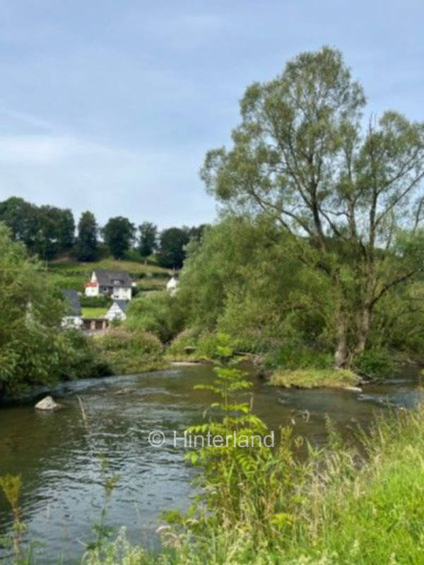 Ruhiger Stellplatz mit Blick auf Wenne & Wenneauen