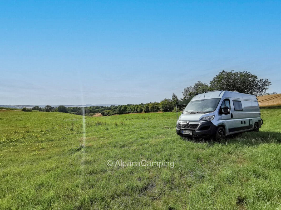 Pitch in beautiful valley location with view of meadow terraces and forest #1