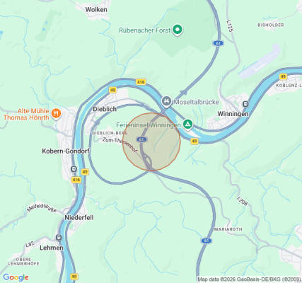 Camping site in Dieblich