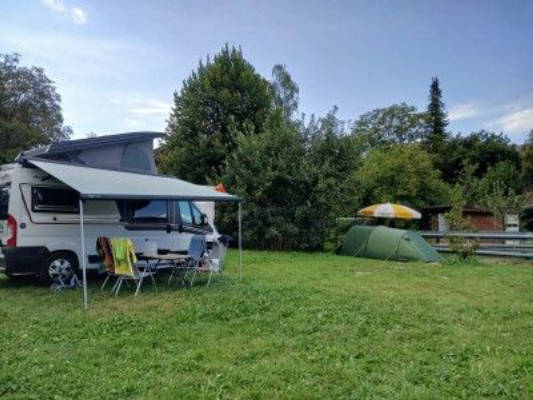Camping on the farm in the Allgäu