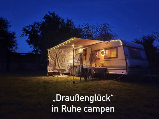 Resting area drausengluck 1 at Kritzower See