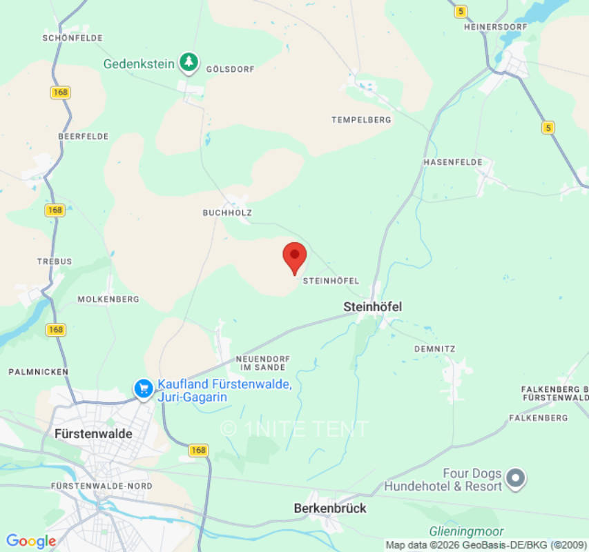 Zeltplatz in Steinhöfel