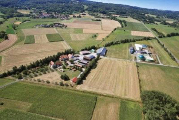 Beautiful pitch in the Rhön Mountains