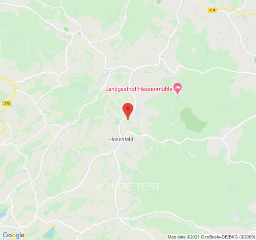 Campground in Hosenfeld