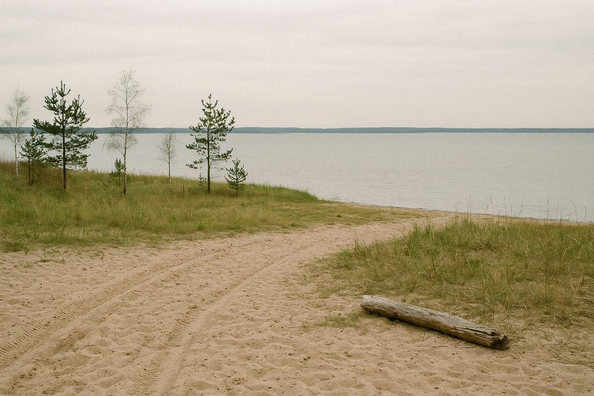 Der Sedlitzer See – KI-generiertes Symbolbild