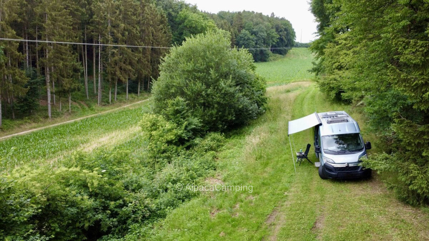 Wohnwagen & Wohnmobilstellplatz in Geisenfeld, privater Stellplatz