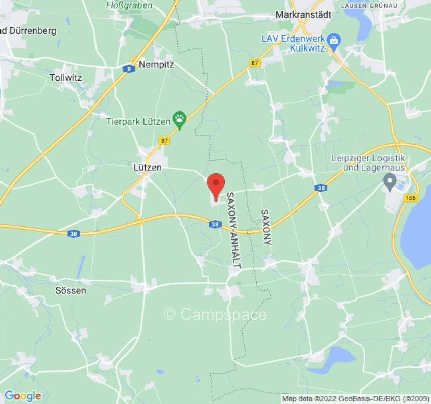 Farm camping near Leipzig