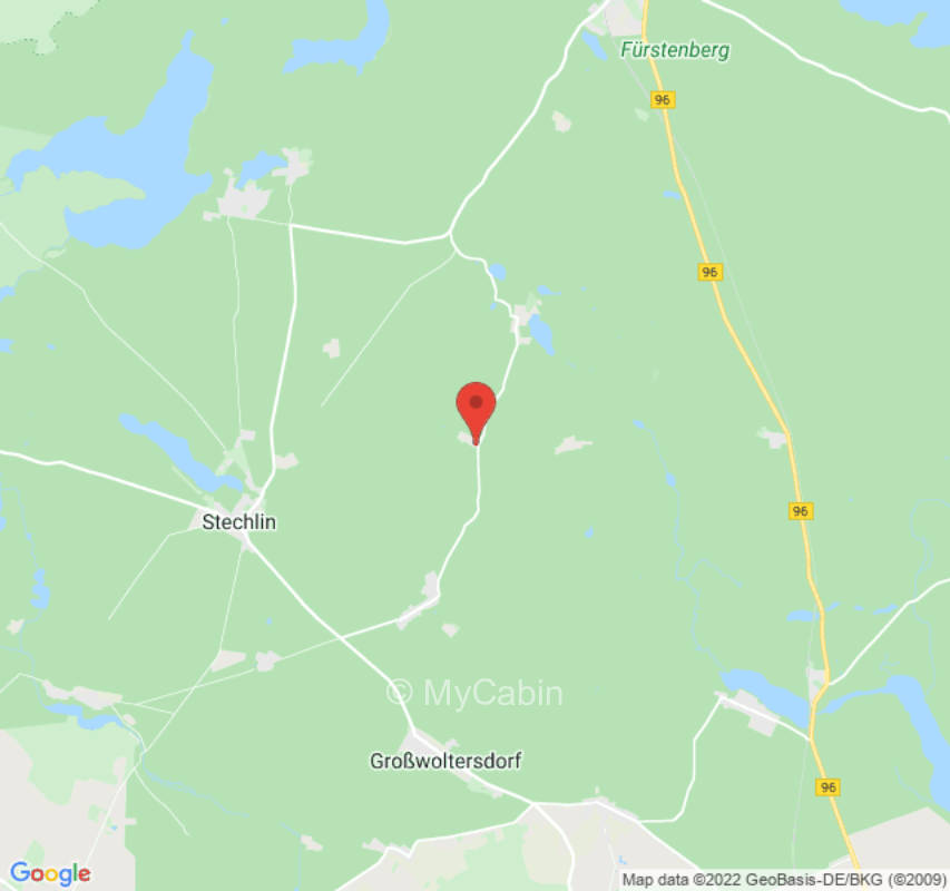 Dry grass meadow at the hotel & restaurant in Burow