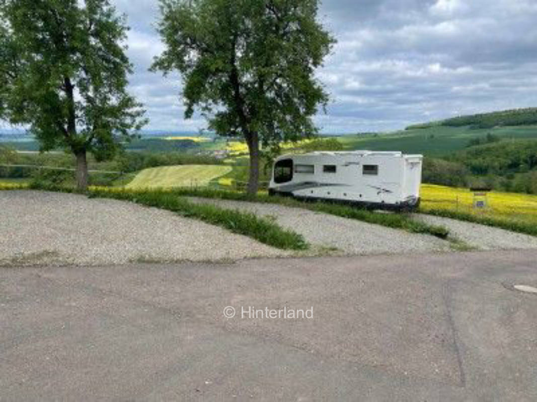 Campen in der Pfalz mit traumhaften Weitblick