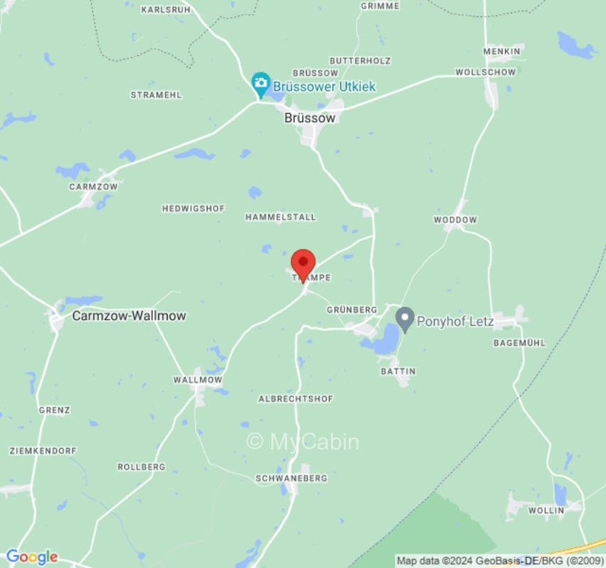 Wiese mit Blick bis zum uckermärkischen Horizont