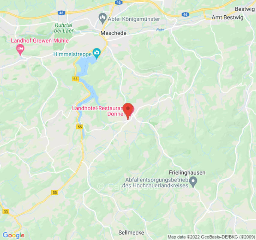 Camping nahe des Hennesees im Hochsauerland