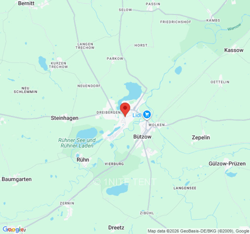 Zeltplatz in Bützow