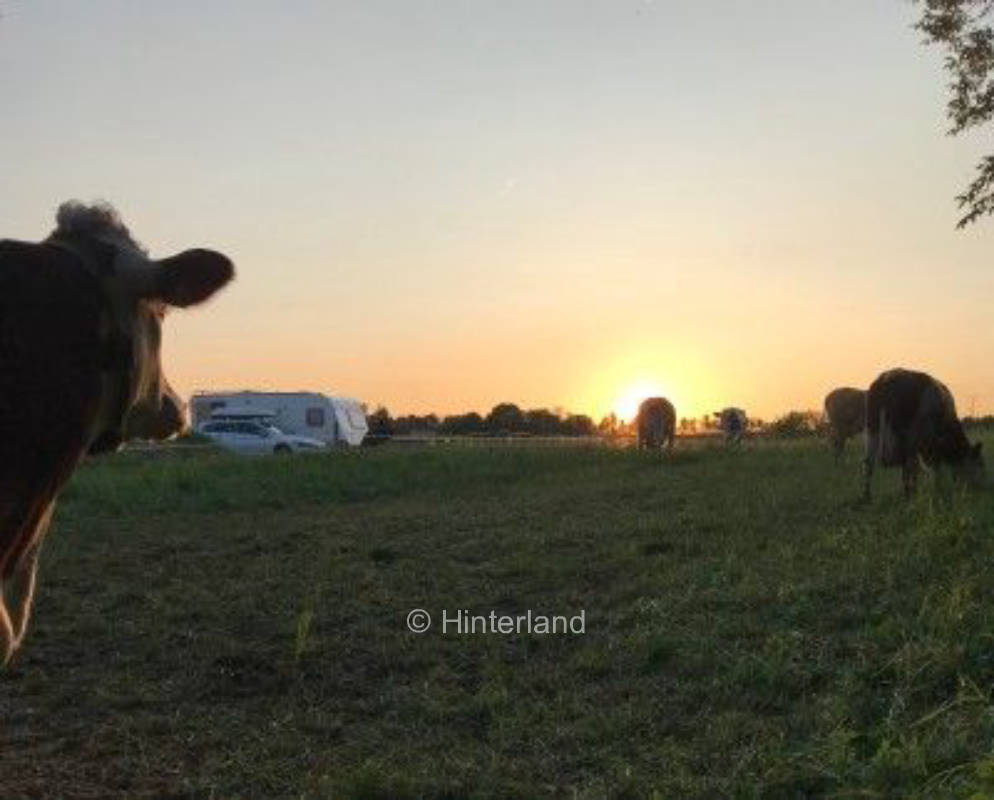 Schlafplatz mit schöner Wandermöglichkeit
