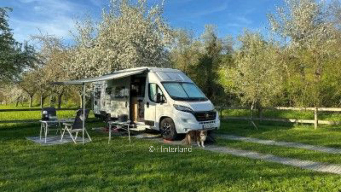 Sunny meadow in solitary location only 20 min. to Lake Constance
