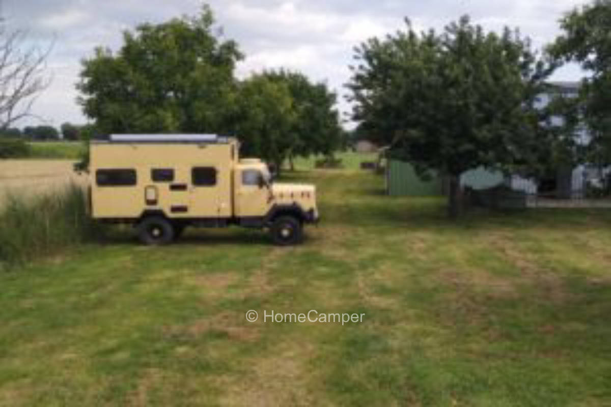 Privater Platz in Rees