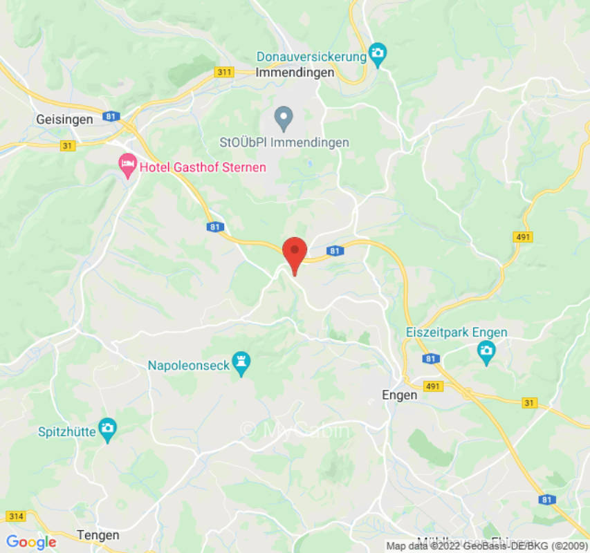 Panoramablick in den Hegau in Alleinlage