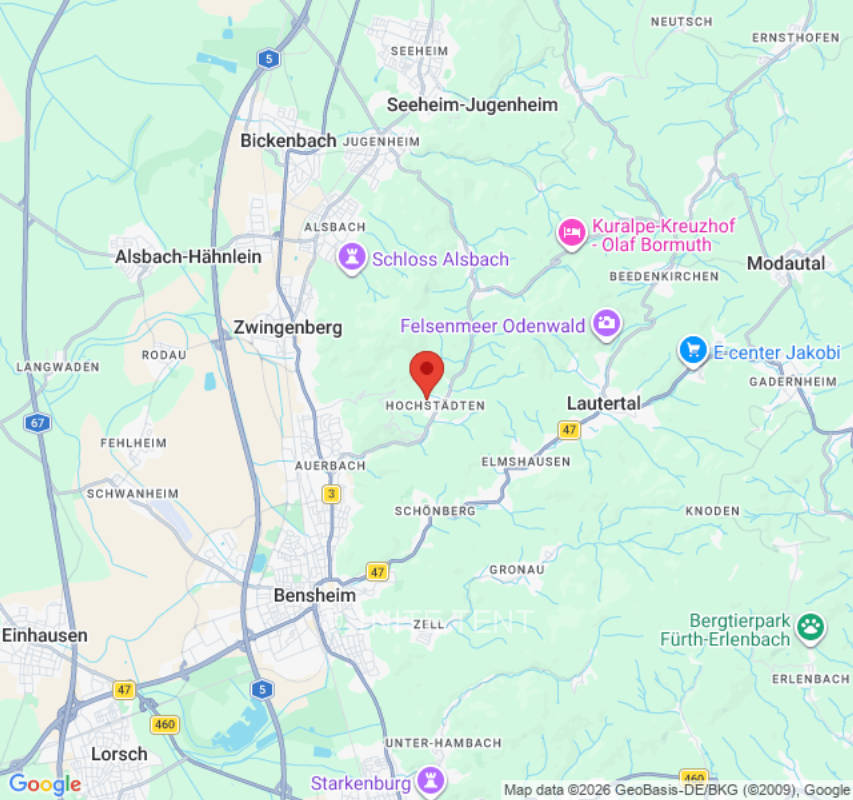 Zeltplatz in Bensheim